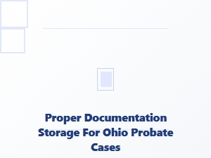 Proper Documentation Storage for Ohio Probate Cases